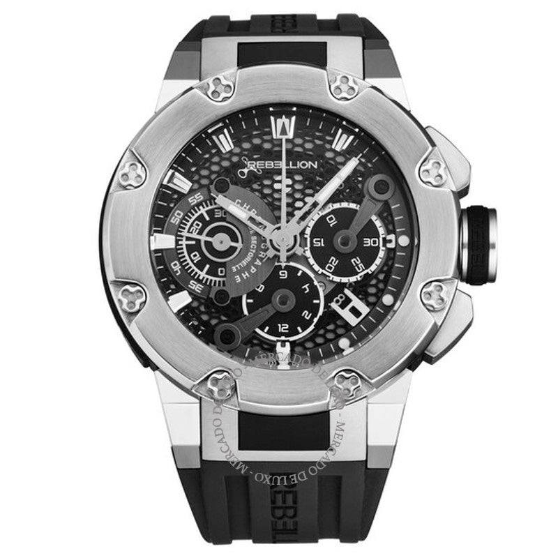 Relógio Predator Cronógrafo Automático Mostrador Preto 48 mm - Mercado de Luxo - O Maior E-Commerce de Bens, Produtos e Serviços de Luxo do Brasil.