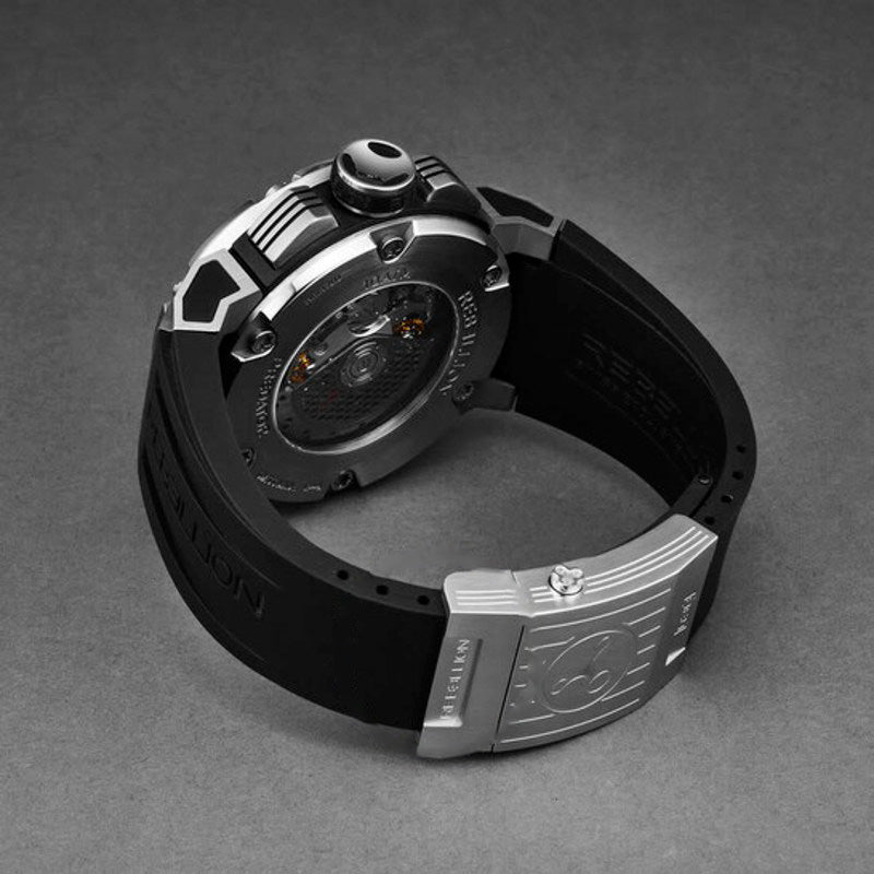 Relógio Predator Cronógrafo Automático Mostrador Preto 48 mm - Mercado de Luxo - O Maior E-Commerce de Bens, Produtos e Serviços de Luxo do Brasil.