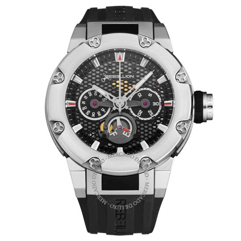 Relógio Predator Cronógrafo Automático Mostrador Preto 48 mm - Mercado de Luxo - O Maior E-Commerce de Bens, Produtos e Serviços de Luxo do Brasil.