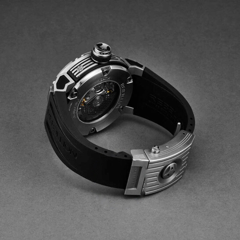 Relógio Predator Cronógrafo Automático Mostrador Preto 48 mm - Mercado de Luxo - O Maior E-Commerce de Bens, Produtos e Serviços de Luxo do Brasil.