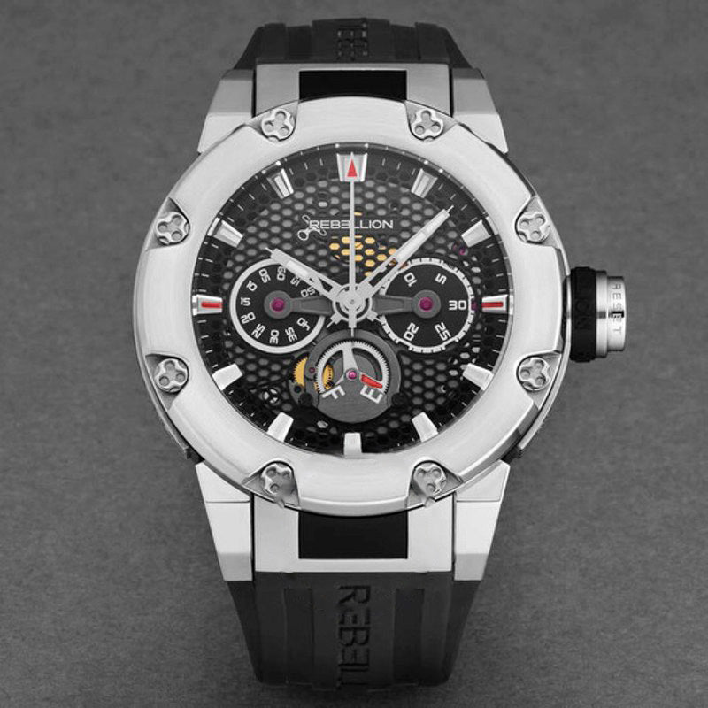 Relógio Predator Cronógrafo Automático Mostrador Preto 48 mm - Mercado de Luxo - O Maior E-Commerce de Bens, Produtos e Serviços de Luxo do Brasil.