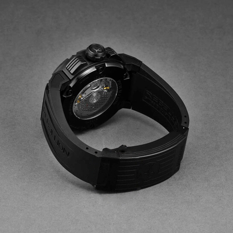 Relógio Predator Cronógrafo Automático Mostrador Preto 48 mm - Mercado de Luxo - O Maior E-Commerce de Bens, Produtos e Serviços de Luxo do Brasil.