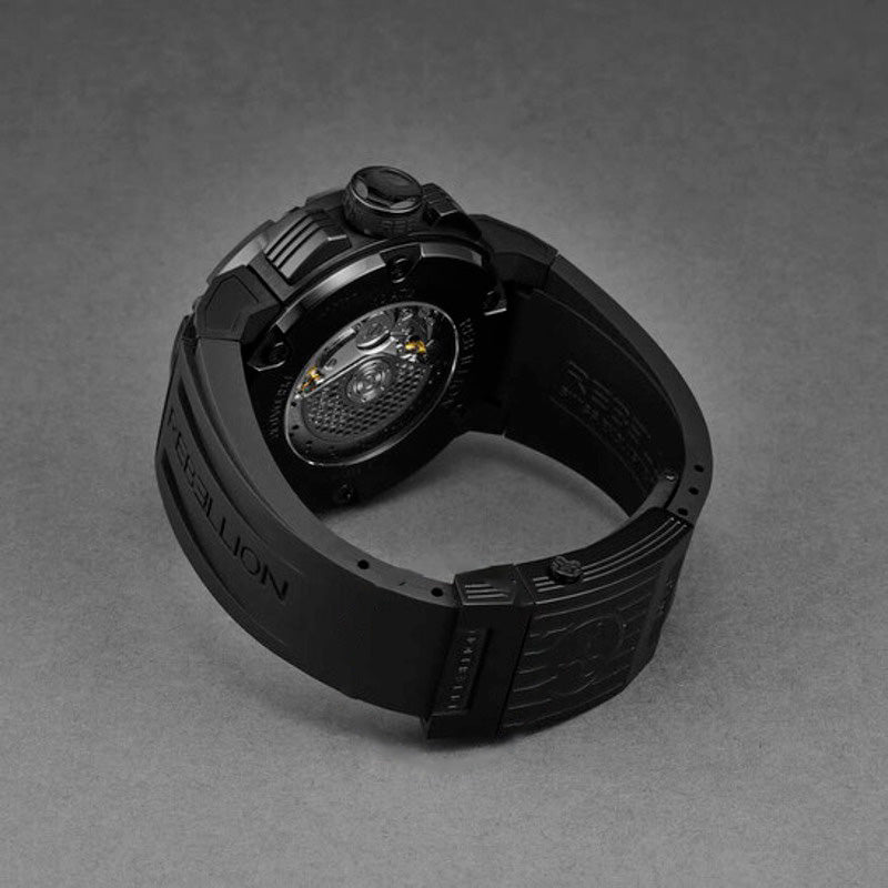 Relógio Predator Cronógrafo Automático Mostrador Preto 48 mm - Mercado de Luxo - O Maior E-Commerce de Bens, Produtos e Serviços de Luxo do Brasil.