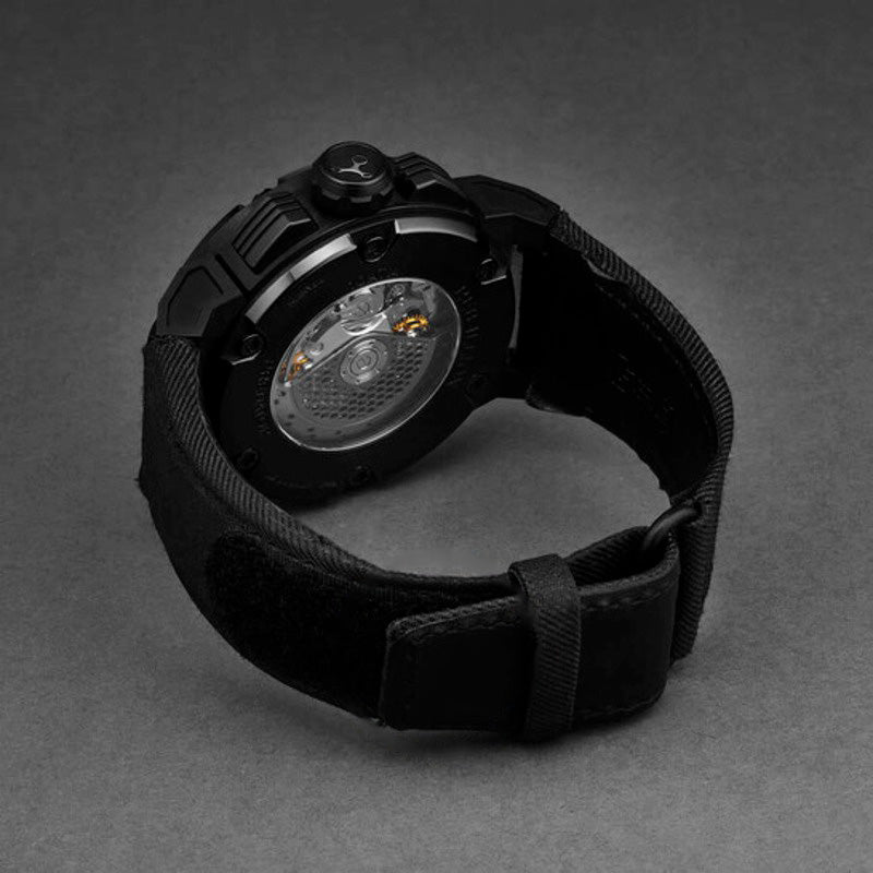 Relógio Predator Cronógrafo Automático Mostrador Preto 48 mm - Mercado de Luxo - O Maior E-Commerce de Bens, Produtos e Serviços de Luxo do Brasil.