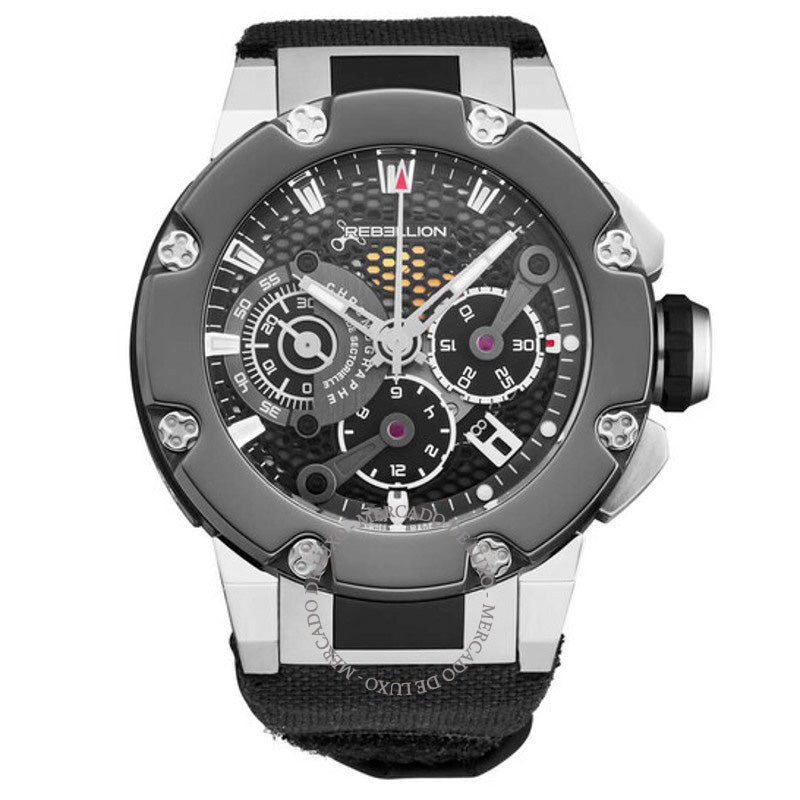 Relógio Predator Cronógrafo Automático Mostrador Preto 48 mm - Mercado de Luxo - O Maior E-Commerce de Bens, Produtos e Serviços de Luxo do Brasil.