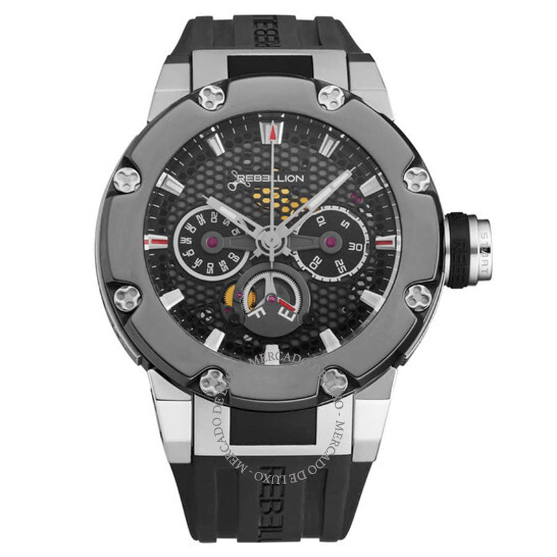 Relógio Predator Cronógrafo Automático Mostrador Preto 48 mm - Mercado de Luxo - O Maior E-Commerce de Bens, Produtos e Serviços de Luxo do Brasil.