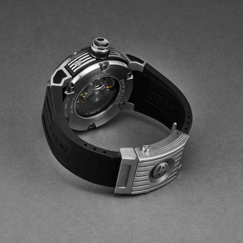 Relógio Predator Cronógrafo Automático Mostrador Preto 48 mm - Mercado de Luxo - O Maior E-Commerce de Bens, Produtos e Serviços de Luxo do Brasil.