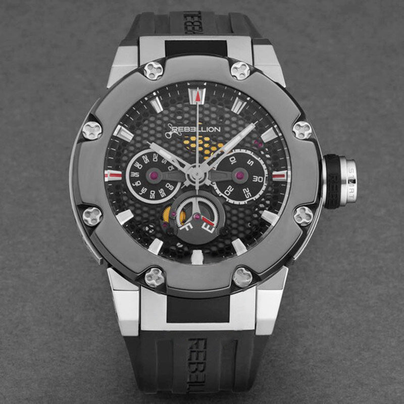 Relógio Predator Cronógrafo Automático Mostrador Preto 48 mm - Mercado de Luxo - O Maior E-Commerce de Bens, Produtos e Serviços de Luxo do Brasil.