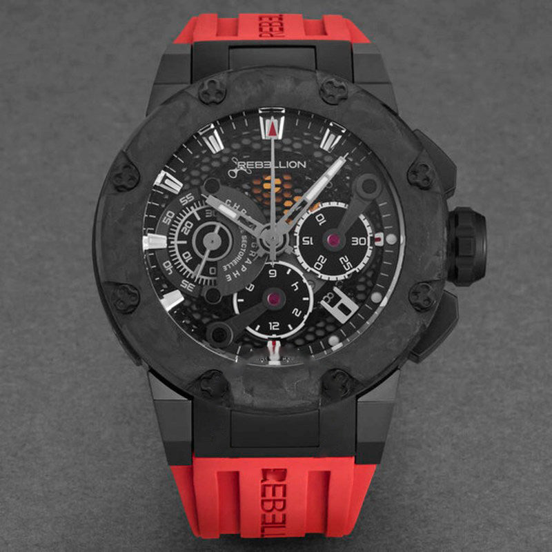 Relógio Predator Cronógrafo Automático Mostrador Preto 48 mm - Mercado de Luxo - O Maior E-Commerce de Bens, Produtos e Serviços de Luxo do Brasil.