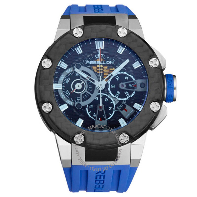 Relógio Predator Cronógrafo Automático Mostrador Preto  - Mercado de Luxo - O Maior E-Commerce de Bens, Produtos e Serviços de Luxo do Brasil.