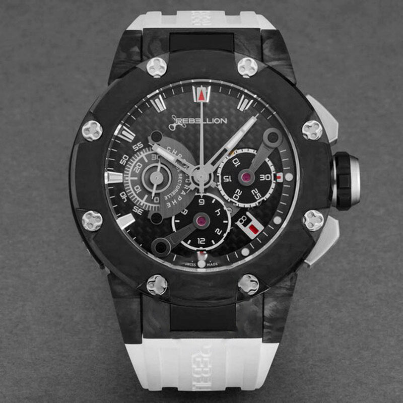 Relógio Predator Cronógrafo Automático Mostrador Preto 48 mm - Mercado de Luxo - O Maior E-Commerce de Bens, Produtos e Serviços de Luxo do Brasil.