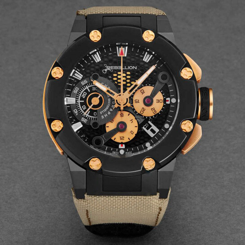 Relógio Predator Cronógrafo Automático Mostrador Preto 48 mm - Mercado de Luxo - O Maior E-Commerce de Bens, Produtos e Serviços de Luxo do Brasil.