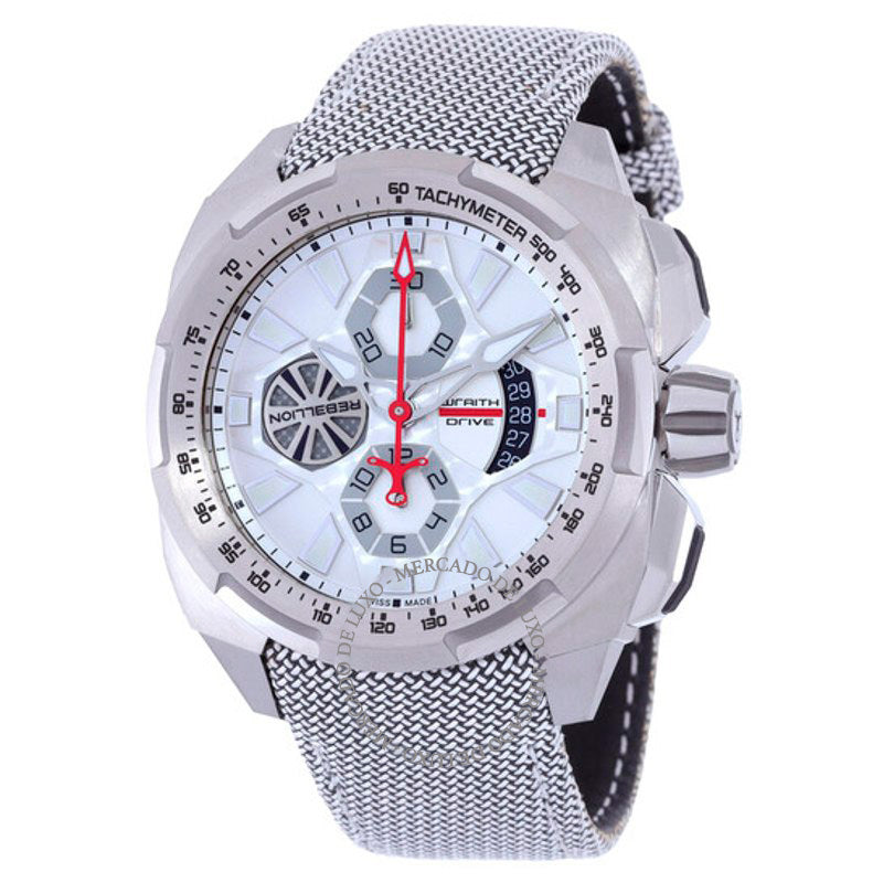 Relógio Cronógrafo Wraith Automático Mostrador Prateado 47 mm - Mercado de Luxo - O Maior E-Commerce de Bens, Produtos e Serviços de Luxo do Brasil.