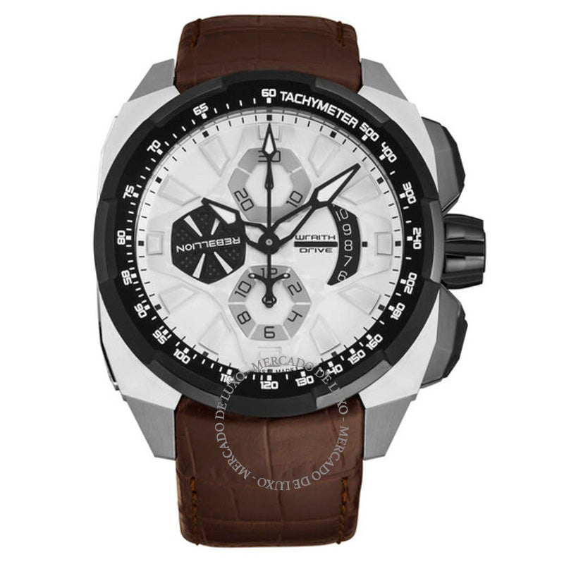 Relógio Cronógrafo Wraith Automático Mostrador Prateado 47 mm - Mercado de Luxo - O Maior E-Commerce de Bens, Produtos e Serviços de Luxo do Brasil.