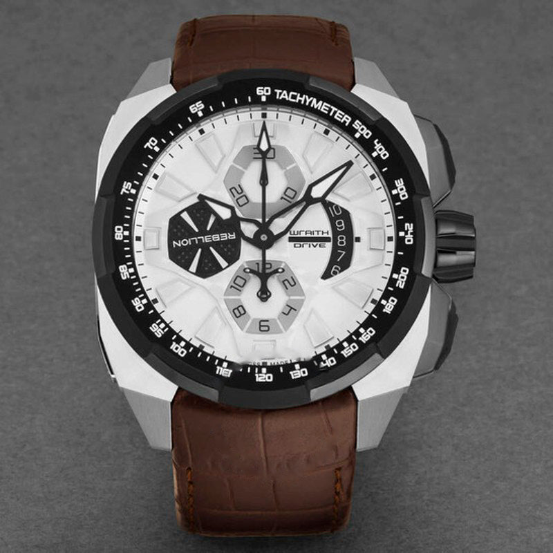 Relógio Cronógrafo Wraith Automático Mostrador Prateado 47 mm - Mercado de Luxo - O Maior E-Commerce de Bens, Produtos e Serviços de Luxo do Brasil.