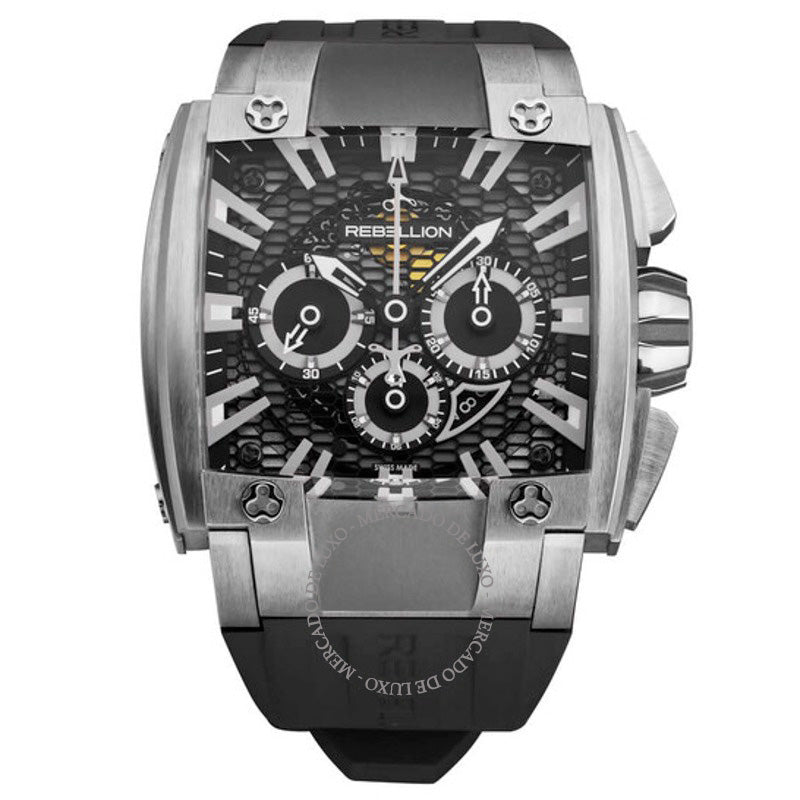 Relógio Re1 2.0 Cronógrafo Automático Mostrador Preto 42 mm - Mercado de Luxo - O Maior E-Commerce de Bens, Produtos e Serviços de Luxo do Brasil.