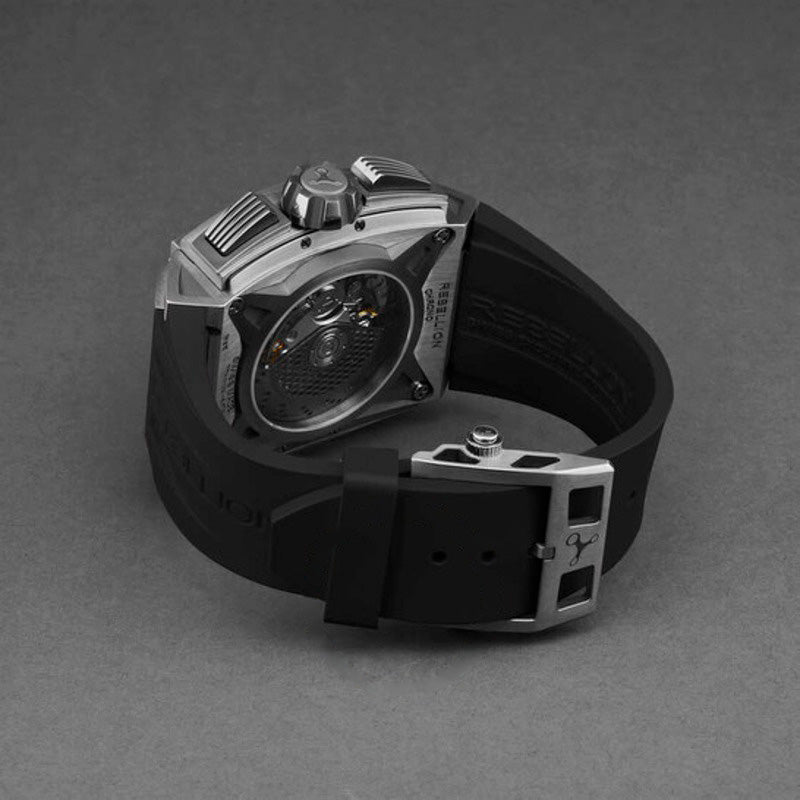 Relógio Re1 2.0 Cronógrafo Automático Mostrador Preto 42 mm - Mercado de Luxo - O Maior E-Commerce de Bens, Produtos e Serviços de Luxo do Brasil.