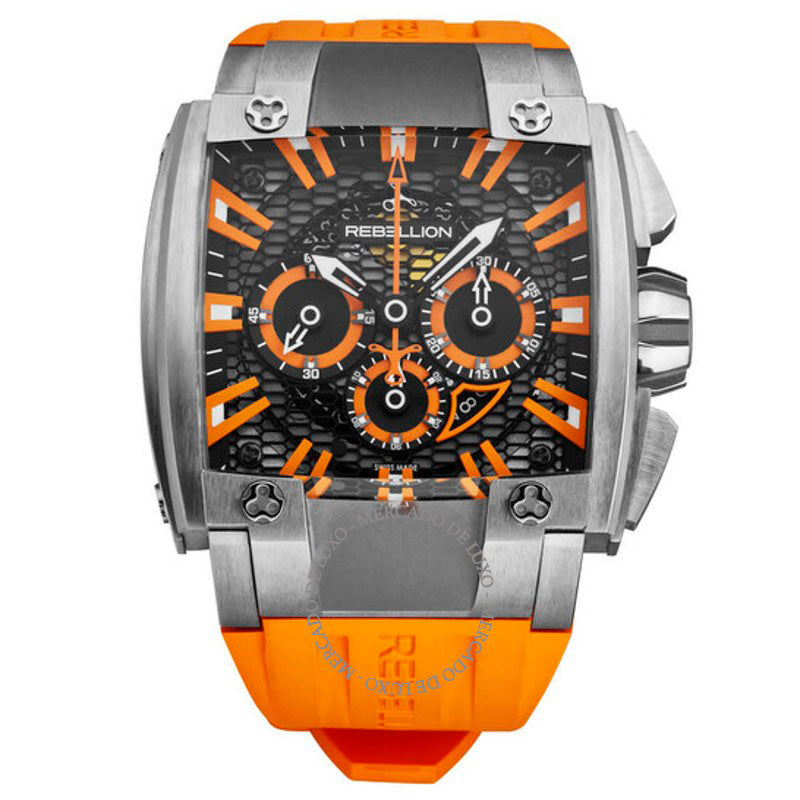 Relógio Re1 2.0 Cronógrafo Automático Mostrador Preto 42 mm - Mercado de Luxo - O Maior E-Commerce de Bens, Produtos e Serviços de Luxo do Brasil.