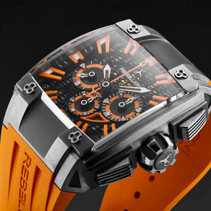Relógio Re1 2.0 Cronógrafo Automático Mostrador Preto 42 mm - Mercado de Luxo - O Maior E-Commerce de Bens, Produtos e Serviços de Luxo do Brasil.