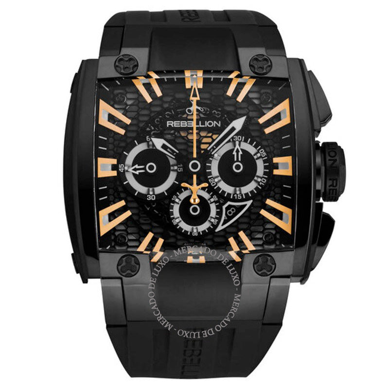 Relógio Re1 2.0 Cronógrafo Automático Mostrador Preto 42 mm - Mercado de Luxo - O Maior E-Commerce de Bens, Produtos e Serviços de Luxo do Brasil.