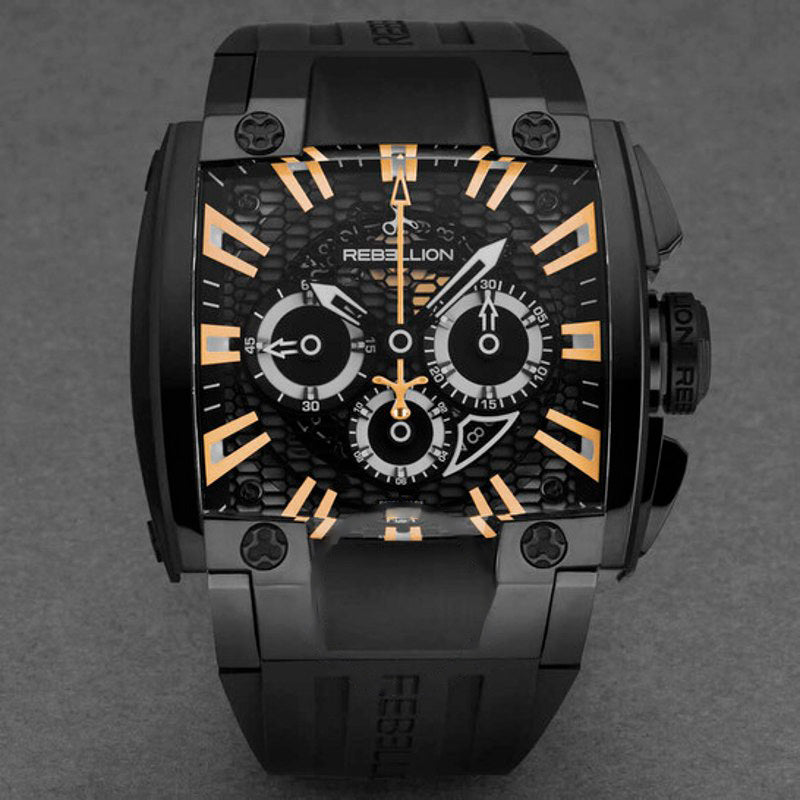 Relógio Re1 2.0 Cronógrafo Automático Mostrador Preto 42 mm - Mercado de Luxo - O Maior E-Commerce de Bens, Produtos e Serviços de Luxo do Brasil.