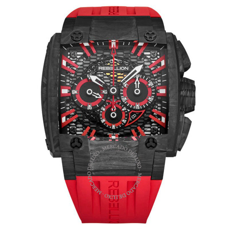 Relógio Re1 2.0 Cronógrafo Automático Mostrador Preto 48 mm - Mercado de Luxo - O Maior E-Commerce de Bens, Produtos e Serviços de Luxo do Brasil.