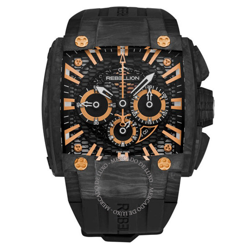 Relógio Re1 2.0 Cronógrafo Automático Mostrador Preto 42 mm - Mercado de Luxo - O Maior E-Commerce de Bens, Produtos e Serviços de Luxo do Brasil.