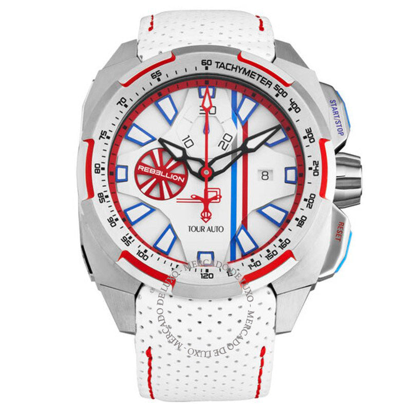 Relógio Cronógrafo Wraith Automático Mostrador Branco 47 mm - Mercado de Luxo - O Maior E-Commerce de Bens, Produtos e Serviços de Luxo do Brasil.