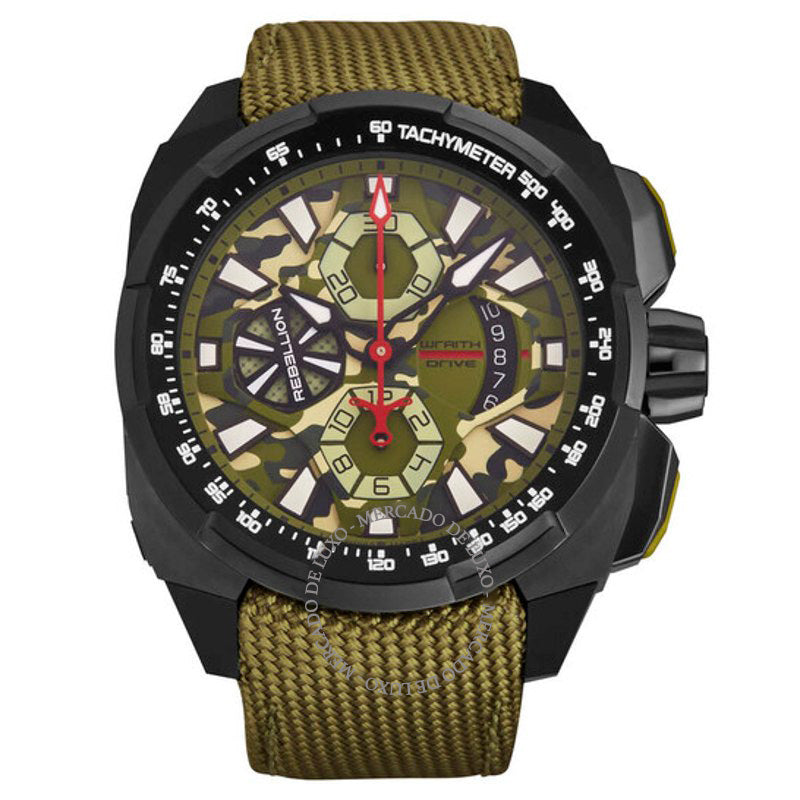 Relógio Cronógrafo Wraith Automático Mostrador Verde 47 mm - Mercado de Luxo - O Maior E-Commerce de Bens, Produtos e Serviços de Luxo do Brasil.