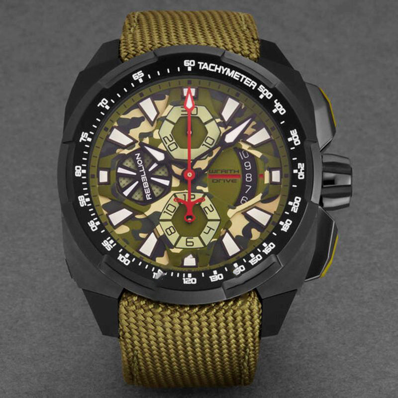 Relógio Cronógrafo Wraith Automático Mostrador Verde 47 mm - Mercado de Luxo - O Maior E-Commerce de Bens, Produtos e Serviços de Luxo do Brasil.