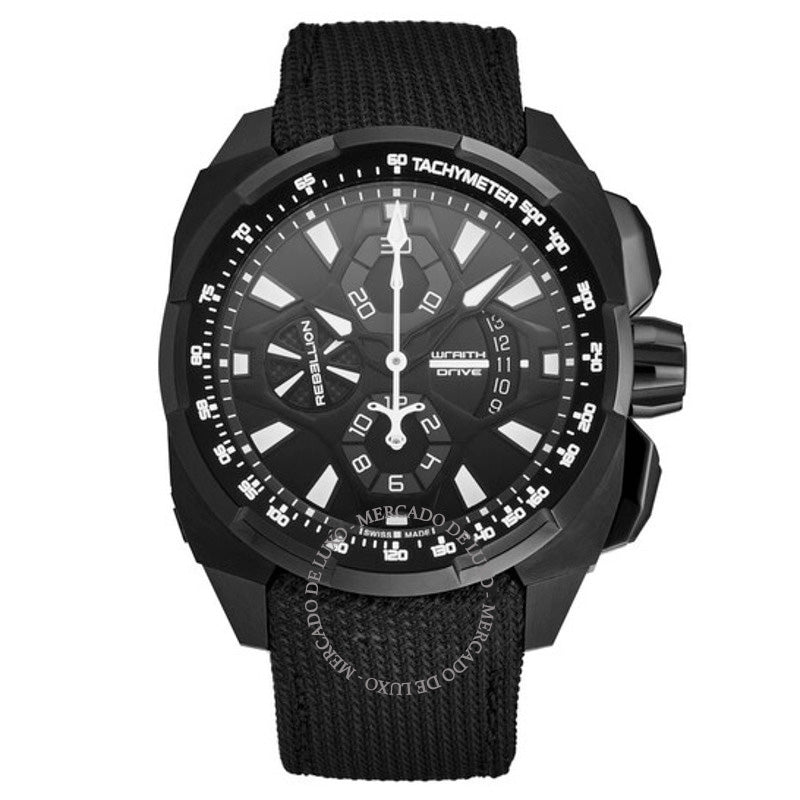 Relógio Cronógrafo Wraith Automático Mostrador Preto 47 mm - Mercado de Luxo - O Maior E-Commerce de Bens, Produtos e Serviços de Luxo do Brasil.