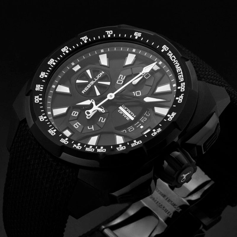 Relógio Cronógrafo Wraith Automático Mostrador Preto 47 mm - Mercado de Luxo - O Maior E-Commerce de Bens, Produtos e Serviços de Luxo do Brasil.