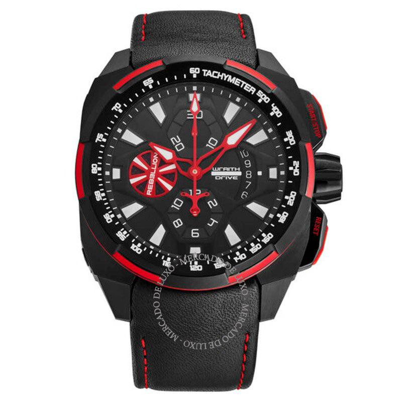 Relógio Cronógrafo Wraith Automático Mostrador Preto 47 mm - Mercado de Luxo - O Maior E-Commerce de Bens, Produtos e Serviços de Luxo do Brasil.