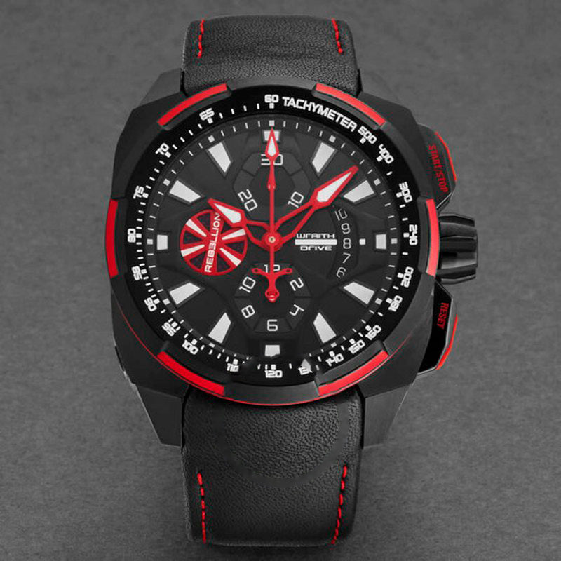 Relógio Cronógrafo Wraith Automático Mostrador Preto 47 mm - Mercado de Luxo - O Maior E-Commerce de Bens, Produtos e Serviços de Luxo do Brasil.
