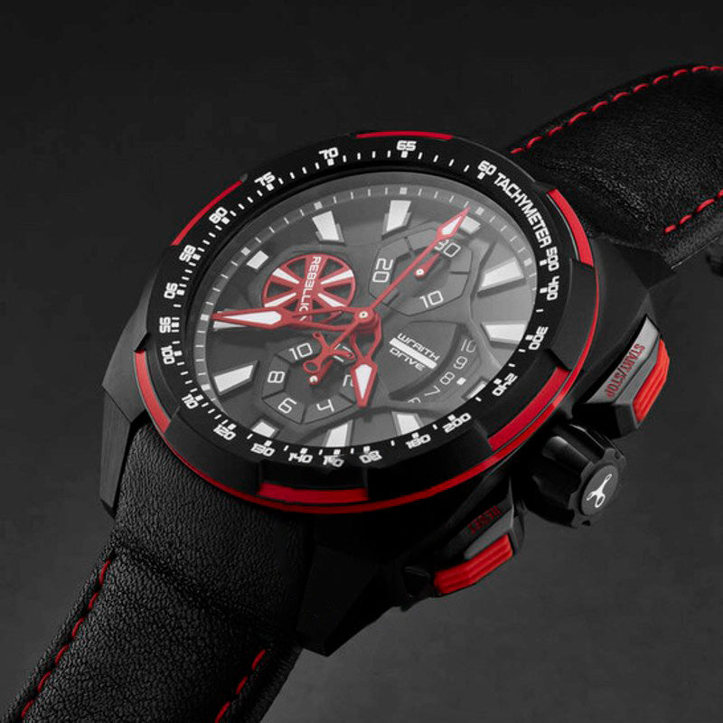 Relógio Cronógrafo Wraith Automático Mostrador Preto 47 mm - Mercado de Luxo - O Maior E-Commerce de Bens, Produtos e Serviços de Luxo do Brasil.