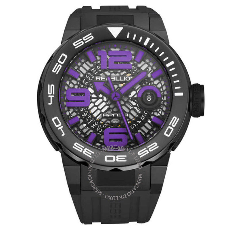 Relógio Predator Apnea Automático Mostrador Preto 48 mm - Mercado de Luxo - O Maior E-Commerce de Bens, Produtos e Serviços de Luxo do Brasil.