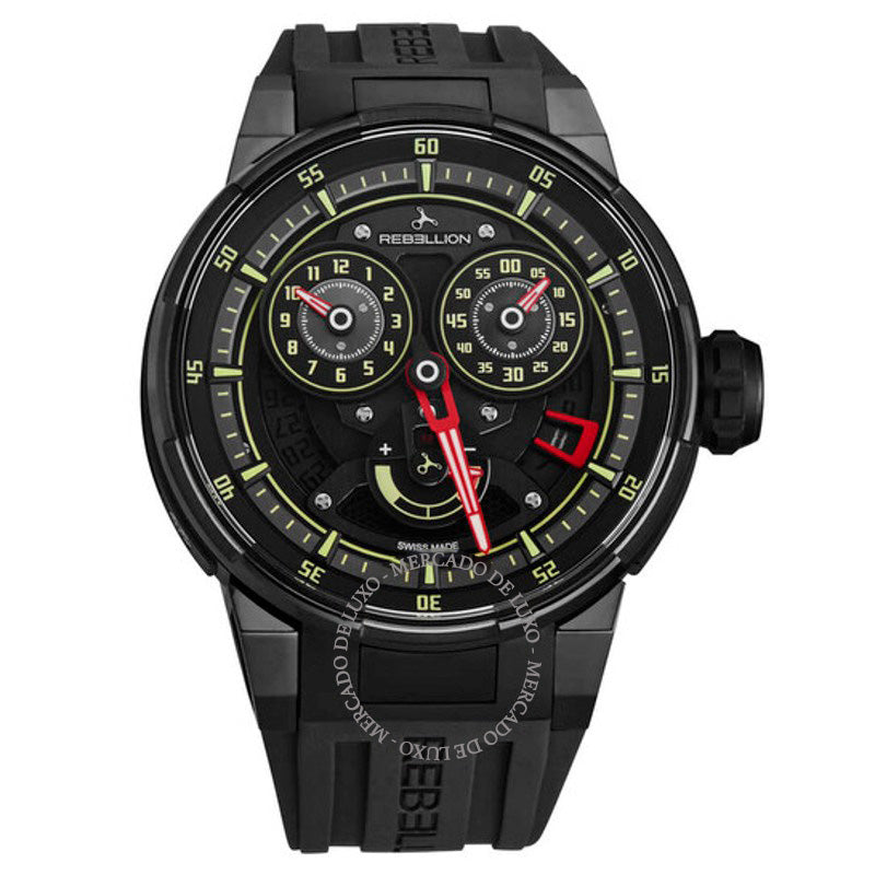 Relógio Predator 2.0 Automático Mostrador Preto  - Mercado de Luxo - O Maior E-Commerce de Bens, Produtos e Serviços de Luxo do Brasil.
