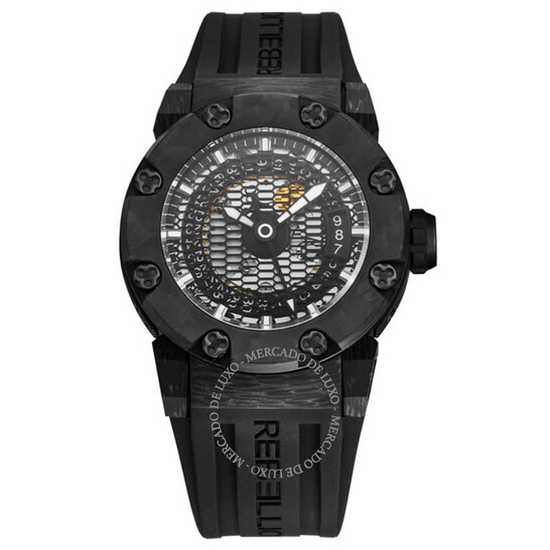 Relógio Predator S Automático Mostrador Preto 42 mm - Mercado de Luxo - O Maior E-Commerce de Bens, Produtos e Serviços de Luxo do Brasil.