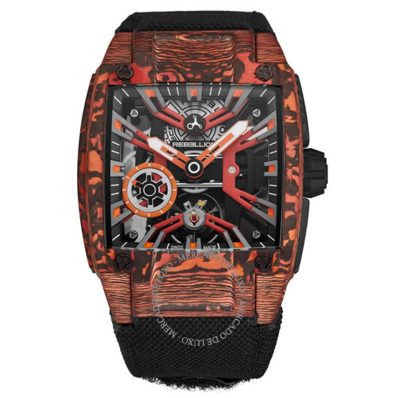 Relógio Re-Volt Corda Manual Mostrador Preto 38 mm - Mercado de Luxo - O Maior E-Commerce de Bens, Produtos e Serviços de Luxo do Brasil.