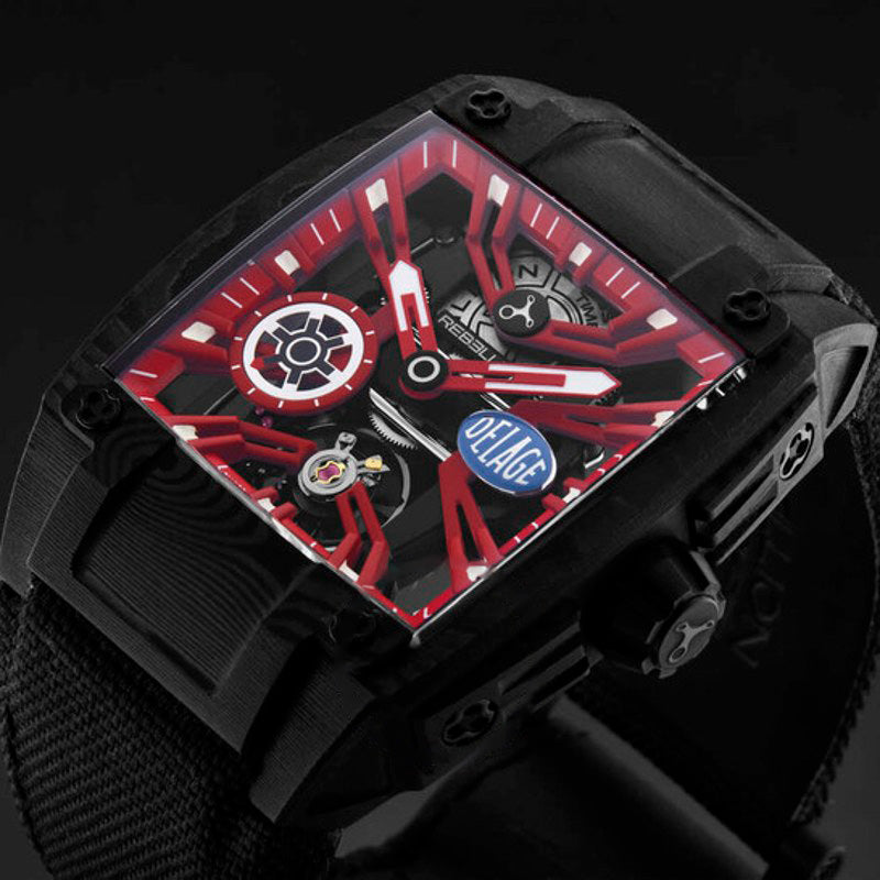 Relógio Re-Volt Automático Mostrador Preto 41 mm - Mercado de Luxo - O Maior E-Commerce de Bens, Produtos e Serviços de Luxo do Brasil.