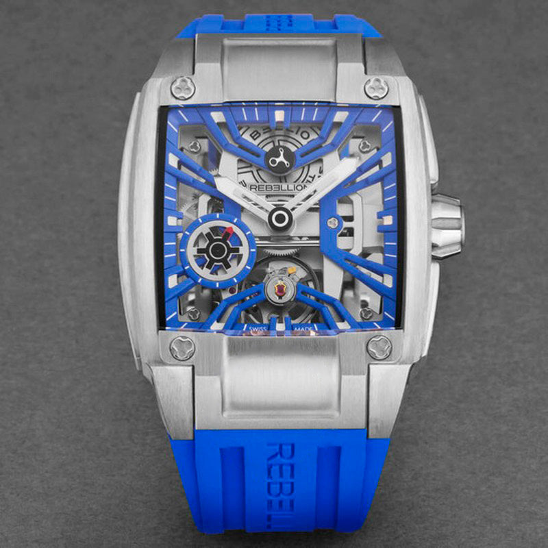 Relógio Re-Volt Corda Manual Mostrador Azul  - Mercado de Luxo - O Maior E-Commerce de Bens, Produtos e Serviços de Luxo do Brasil.
