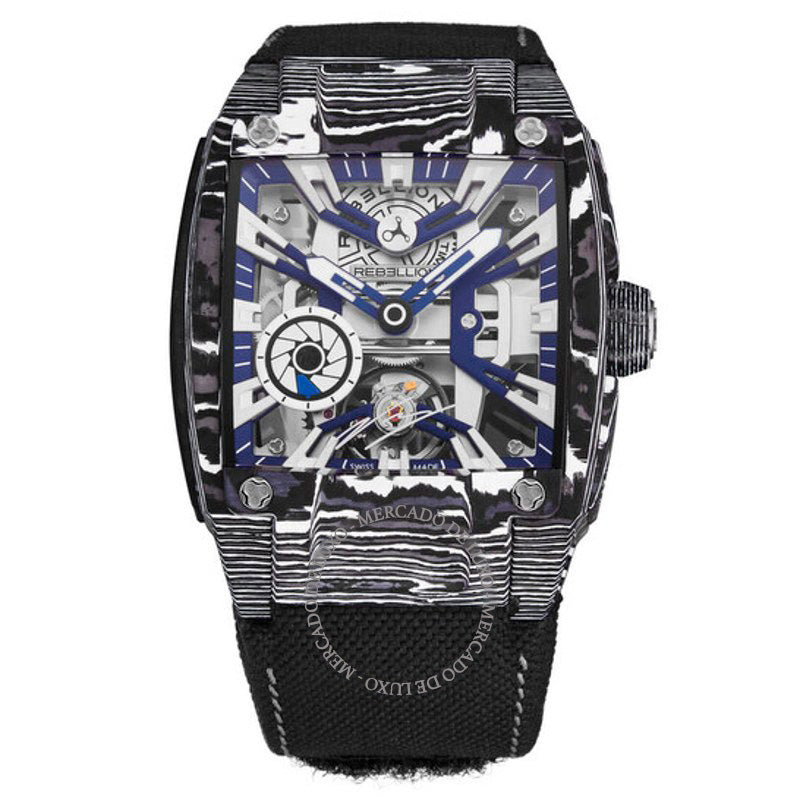 Relógio Re-Volt Corda Manual Mostrador Azul 38 mm - Mercado de Luxo - O Maior E-Commerce de Bens, Produtos e Serviços de Luxo do Brasil.