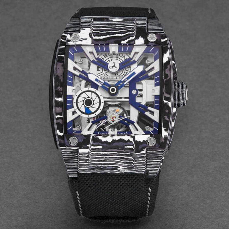 Relógio Re-Volt Corda Manual Mostrador Azul 38 mm - Mercado de Luxo - O Maior E-Commerce de Bens, Produtos e Serviços de Luxo do Brasil.