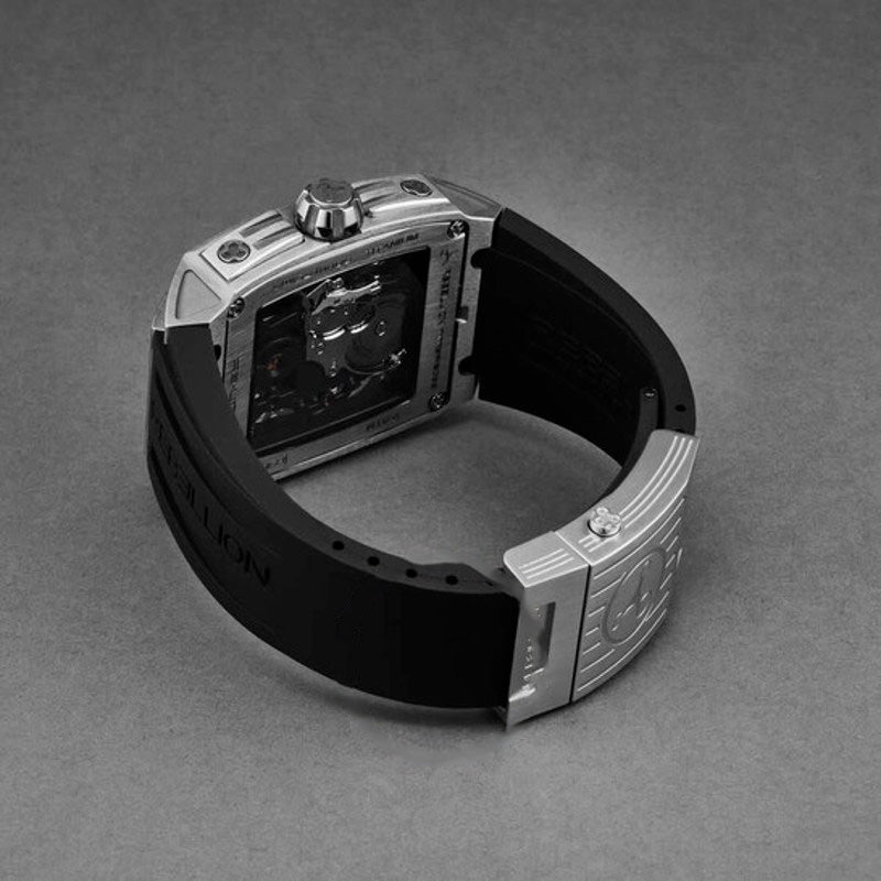 Relógio Re-Volt Automático Mostrador Cinza 40 mm - Mercado de Luxo - O Maior E-Commerce de Bens, Produtos e Serviços de Luxo do Brasil.