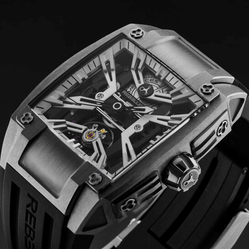 Relógio Re-Volt Automático Mostrador Cinza 40 mm - Mercado de Luxo - O Maior E-Commerce de Bens, Produtos e Serviços de Luxo do Brasil.