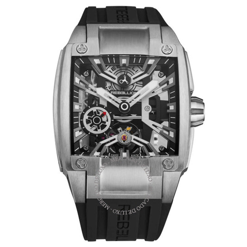 Relógio Re-Volt Automático Mostrador Cinza 41 mm - Mercado de Luxo - O Maior E-Commerce de Bens, Produtos e Serviços de Luxo do Brasil.
