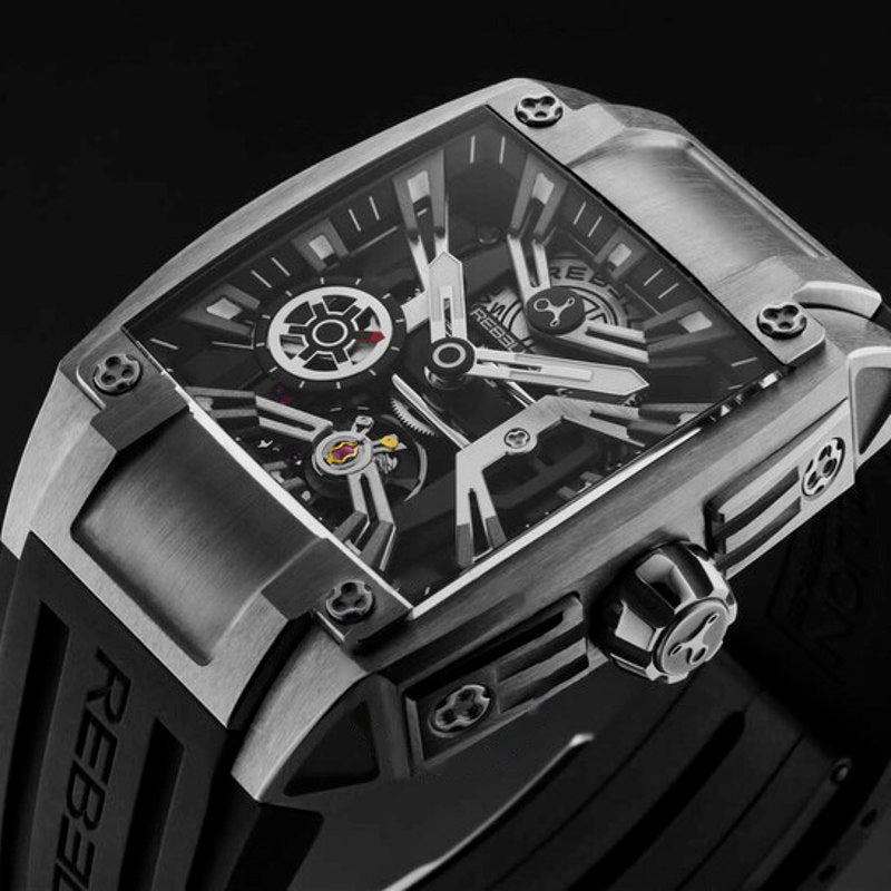 Relógio Re-Volt Automático Mostrador Cinza 41 mm - Mercado de Luxo - O Maior E-Commerce de Bens, Produtos e Serviços de Luxo do Brasil.