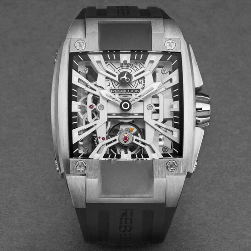 Relógio Re-Volt Automático Mostrador Cinza 40 mm - Mercado de Luxo - O Maior E-Commerce de Bens, Produtos e Serviços de Luxo do Brasil.