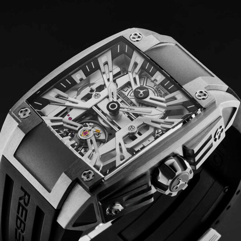 Relógio Re-Volt Automático Mostrador Cinza 40 mm - Mercado de Luxo - O Maior E-Commerce de Bens, Produtos e Serviços de Luxo do Brasil.