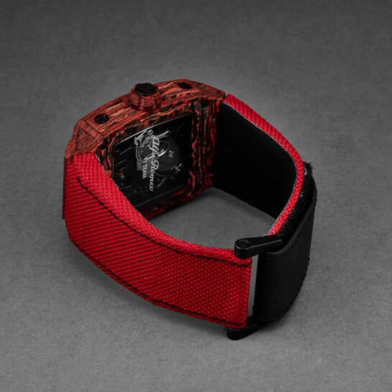 Relógio Re-Volt Corda Manual Mostrador Vermelho 38 mm - Mercado de Luxo - O Maior E-Commerce de Bens, Produtos e Serviços de Luxo do Brasil.